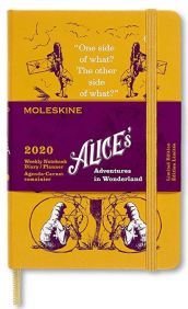 Agenda 12M settimanale 2020 - copertina rigida - Pocket - Limited Edition Alice In Wonderl...