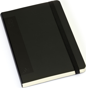 Agenda Giornaliera Piccola Brossura. Colore Nero - - idee regalo