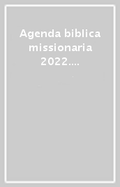 Agenda biblica missionaria 2022. Cart elastico grande