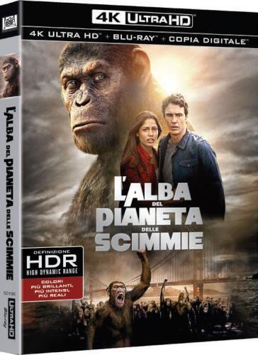 Alba Del Pianeta Delle Scimmie (L') (Blu-Ray 4K Ultra HD+Blu-Ray) - Rupert Wyatt