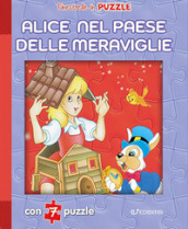 Alice nel paese delle meraviglie. Finestrelle in puzzle. Ediz. a colori