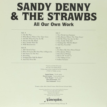 All our own work - SANDY AND THE DENNY