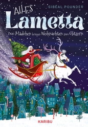 Alles Lametta Zwei Mädchen bringen Weihnachten zum Glitzern