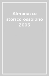 Almanacco storico ossolano 2006