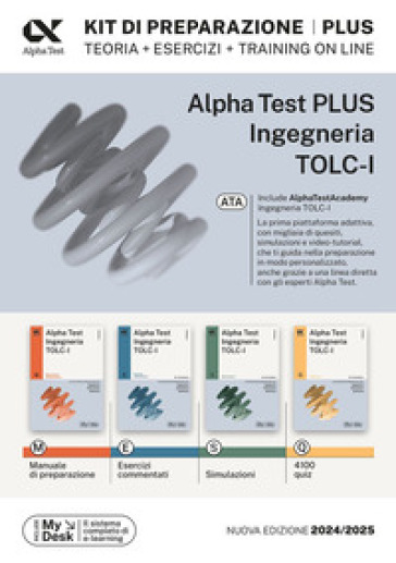 Alpha Test Plus Ingegneria. TOLC-I. Kit di preparazione Plus - Stefano Bertocchi - Alberto Sironi - Massimiliano Bianchini - Giovanni Vannini - Renato Sironi