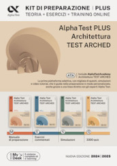 Alpha test. architettura. test arched. kit di preparazione. per  l'ammissione a tutti i corsi di laurea in architettura e ingegneria edile- architettura, scienze