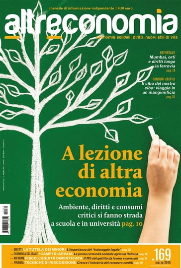 Altreconomia 169, marzo 2015 - AA.VV. Artisti Vari