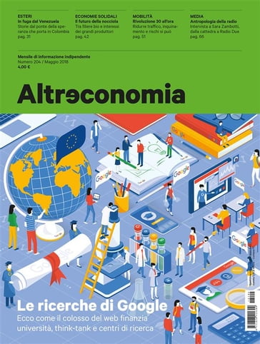 Altreconomia 204 - Maggio 2018 - AA.VV. Artisti Vari