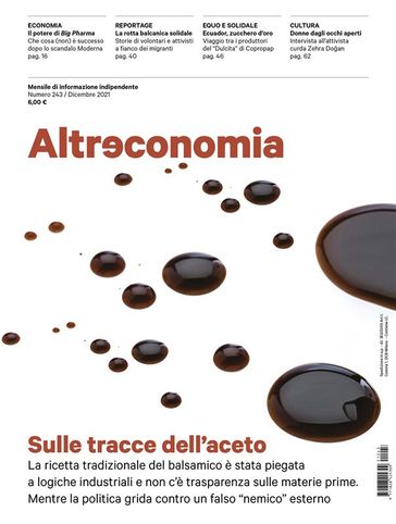 Altreconomia 243 - Dicembre 2021 - AA.VV. Artisti Vari