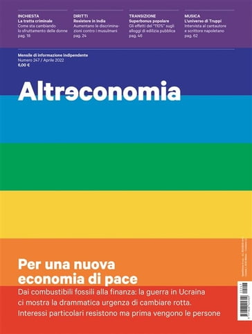 Altreconomia 247 - Aprile 2022 - AA.VV. Artisti Vari