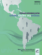 Alumnos extranjeros en las Universidades argentinas