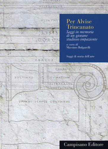 Per Alvise Trincanato. Saggi in memoria di un giovane studioso impaziente - Massimo Bulgarelli