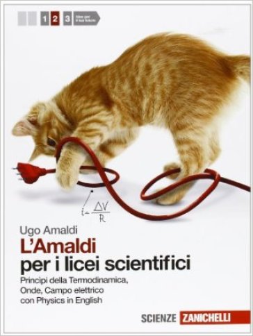 Amaldi per i licei scientifici. Con Physics in english. Con espansione online. 2: Principi della termodinamica. Onde e campo elettrico - Ugo Amaldi