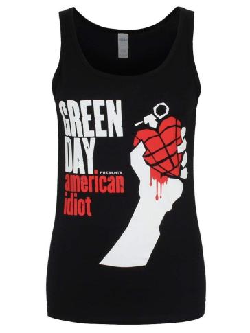 American idiot juniors TANK BLACK - S - Green Day