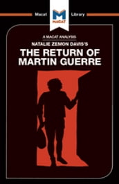 An Analysis of Natalie Zemon Davis s The Return of Martin Guerre