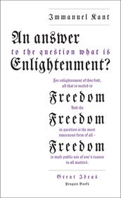 An Answer to the Question:  What is Enlightenment? 