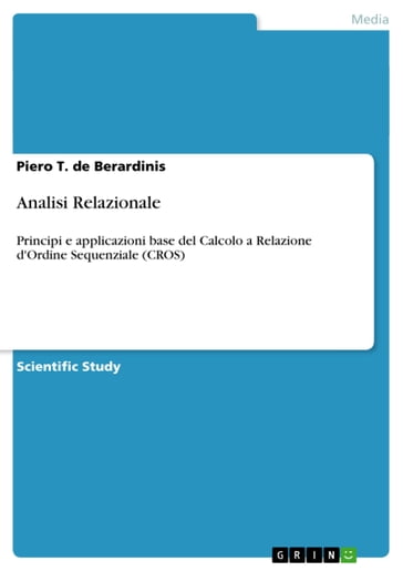 Analisi Relazionale - Piero T. de Berardinis