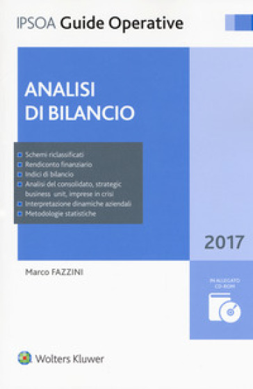 Analisi di bilancio. Con Contenuto digitale per download e accesso on line. Con CD-ROM - Marco Fazzini