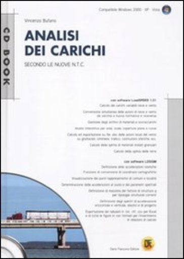 Analisi dei carichi. Ediz. illustrata. Con CD-ROM - Vincenzo Bufano
