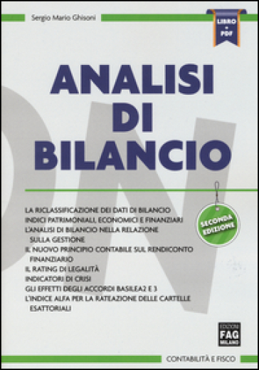 Analisi di bilancio - Sergio Mario Ghisoni
