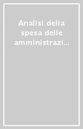 Analisi della spesa delle amministrazioni provinciali del Lazio per gli anni 1980- 92