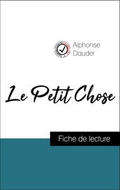 Analyse de l œuvre : Le Petit Chose (résumé et fiche de lecture plébiscités par les enseignants sur fichedelecture.fr)