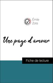 Analyse de l œuvre : Une page d amour (résumé et fiche de lecture plébiscités par les enseignants sur fichedelecture.fr)