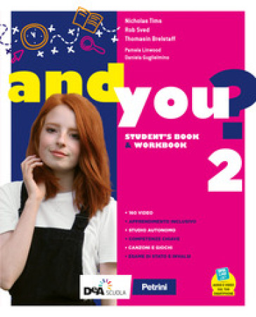 And you? Student's book &amp; Workbook. Per la Scuola media. Con e-book. Con espansione online. Con DVD-ROM. Vol. 2 - Alison Greenwood - Daniela Guglielmino - Pamela Linwood - Robert Sved - Nicholas Tims