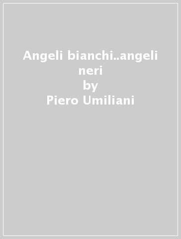 Angeli bianchi..angeli neri - Piero Umiliani