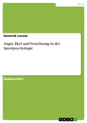 Angst, Ekel und Verachtung in der Sportpsychologie