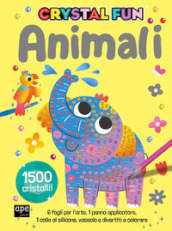 Animali. Crystal fun. Ediz. a colori. Con penna applicatore. Con spatola