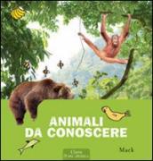 Animali da conoscere