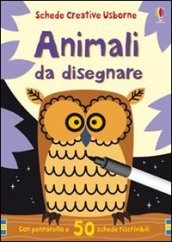 Animali da disegnare. Ediz. illustrata. Con gadget