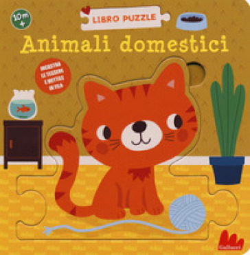 Animali domestici. Libro puzzle. Ediz. a colori - Rikky Schrever