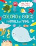 Animali del mare. Coloro e gioco. Ediz. illustrata