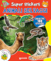 Animali selvaggi. Super stickers. Con adesivi. Ediz. a colori