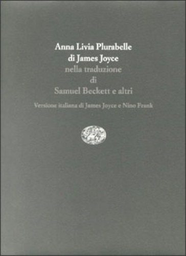 Anna Livia Plurabelle - James Joyce