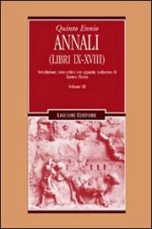 Annali. 3: Libri 9-18