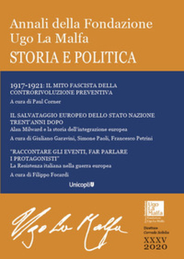 Annali della Fondazione Ugo La Malfa. Storia e politica (2020). 35.