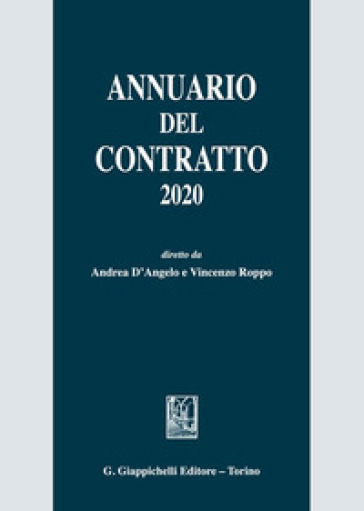 Annuario del contratto 2020