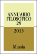 Annuario filosofico 2013. 29.