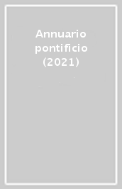 Annuario pontificio (2021)