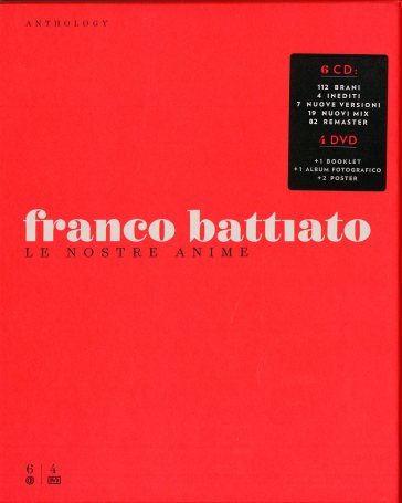 Anthology le nostre anime (box 6cd+4dvd) - Franco Battiato