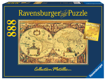 Antico mappamondo. Puzzle Metallic - - idee regalo - Mondadori Store