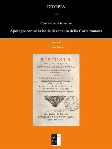 Apologia contro la bolla e la censura di Roma - Ettore Barra