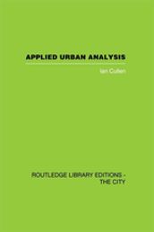 Applied Urban Analysis