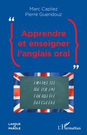 Apprendre et enseigner l anglais oral