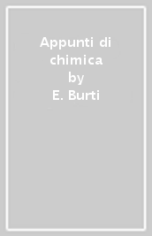 Appunti di chimica