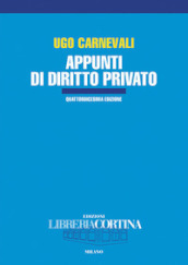 Appunti di diritto privato