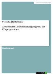 Arbeitsmarkt-Diskriminierung aufgrund des Körpergewichts